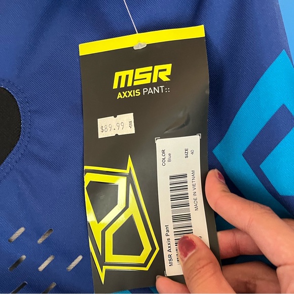 Blue MSP Racing Pants - Picture 2 of 5